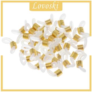 ( Lovoski ) ยางเชื่อมต่อสายคล้องแว่นตา 50 ชิ้น