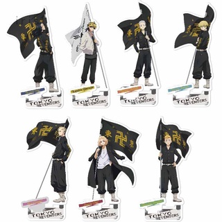 ตุ๊กตาฟิกเกอร์ Anime Tokyo Revengers Manjiro Ken Takemichi Hinata Atsushi Chibi สําหรับตกแต่งบ้าน