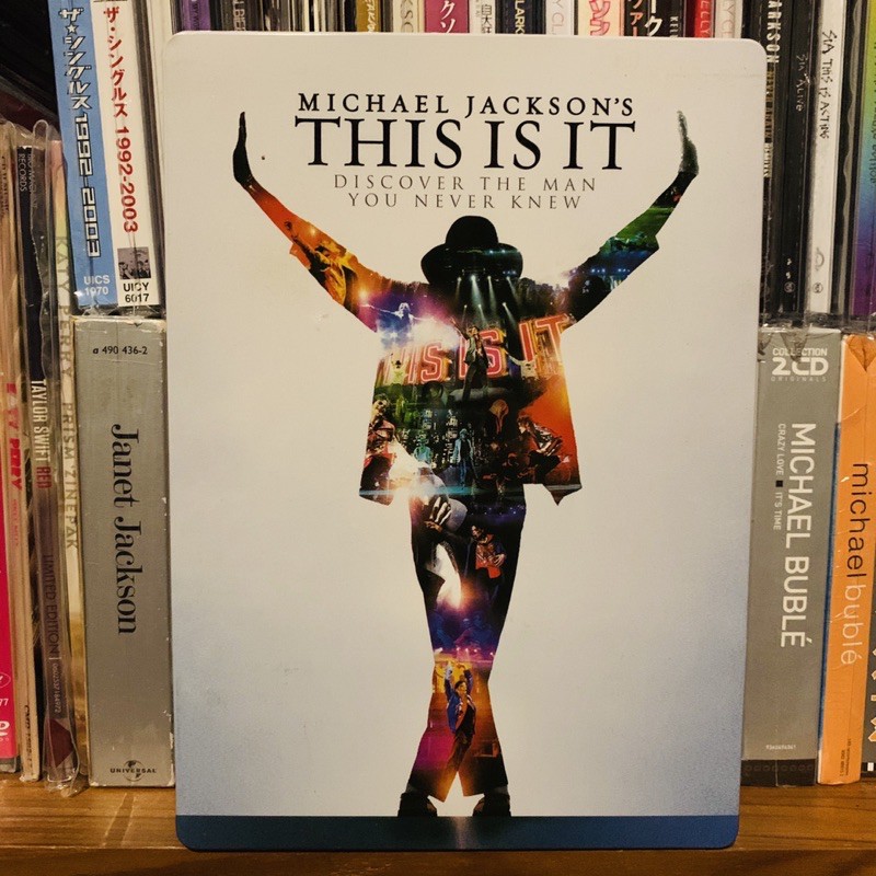Michael Jackson กล่องเหล็ก This is it 2 DVD กล่องเหล็ก Germany collector edition