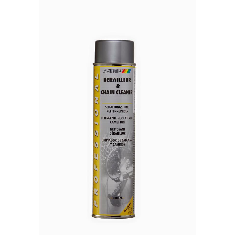 สเปรย์ล้างโซ่ น้ำยาล้างโซ่ MOTIP DERAILLEUR & CHAIN CLEANER 600ml. ผลิตเนเธอร์แลนด์