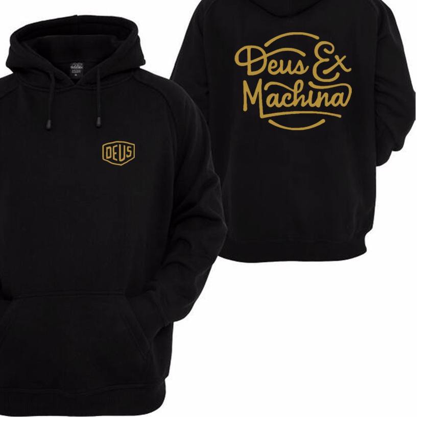 UNISEX JACKET ผู้ชาย Hoodie เสื้อกันหนาวแจ็คเก็ตธรรมดาจัมเปอร์ Hoodie Deus Grow SIZE L - 5XL