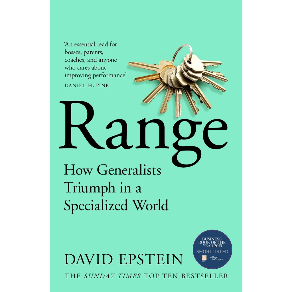 Range : How Generalists Triumph in a Specialized World หนังสือภาษาอังกฤษ New English Book