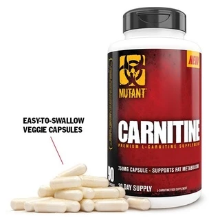 MUTANT CARNITINE ขนาด 90 Capsules แอลคาร์นิทีน ชนิดแคปซูล ของแท้