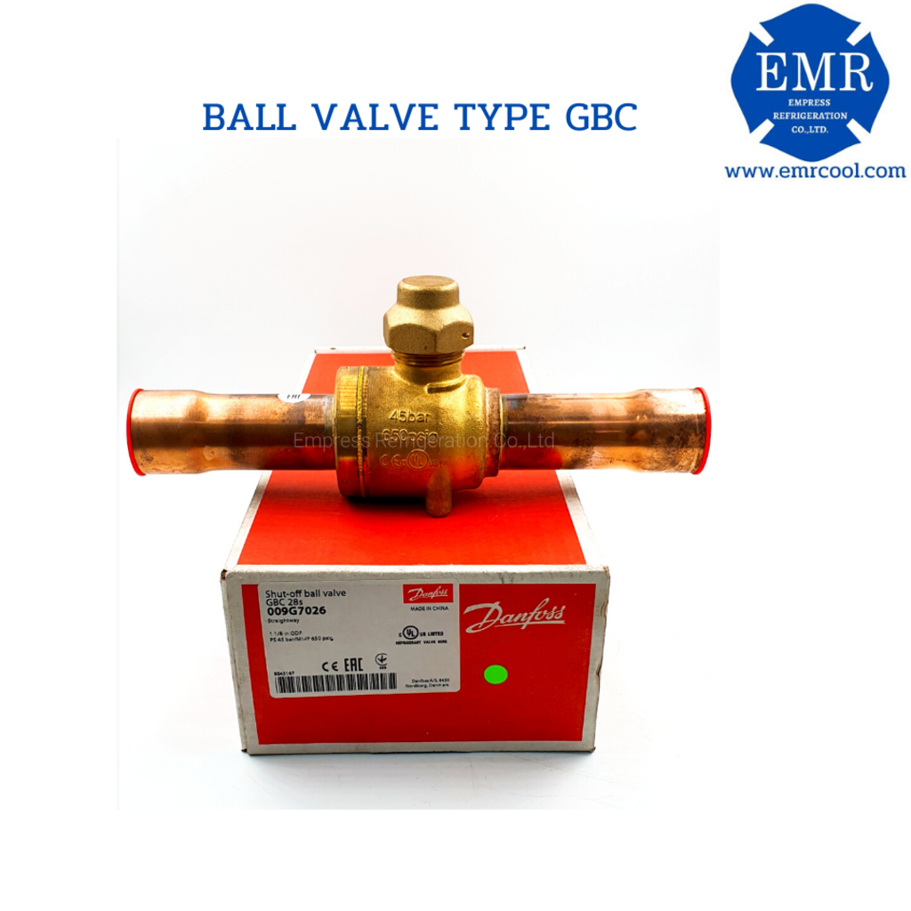 DANFOSS BALL VALVE GBC