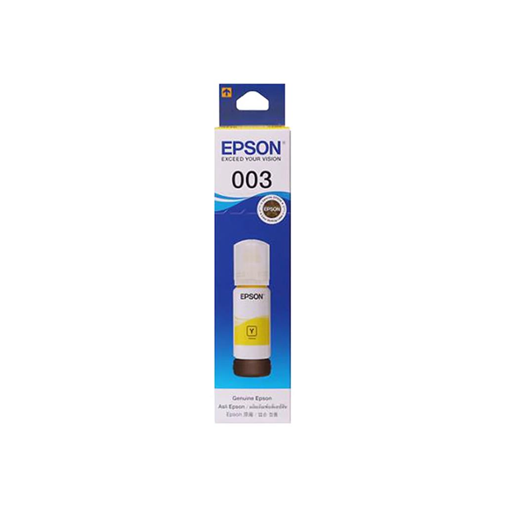 หมึกแท้ EPSON 003 ชุด4สีL3110/L3150/L5190/L ดำ น้ำเงิน แดง เหลือง มีกล่อง