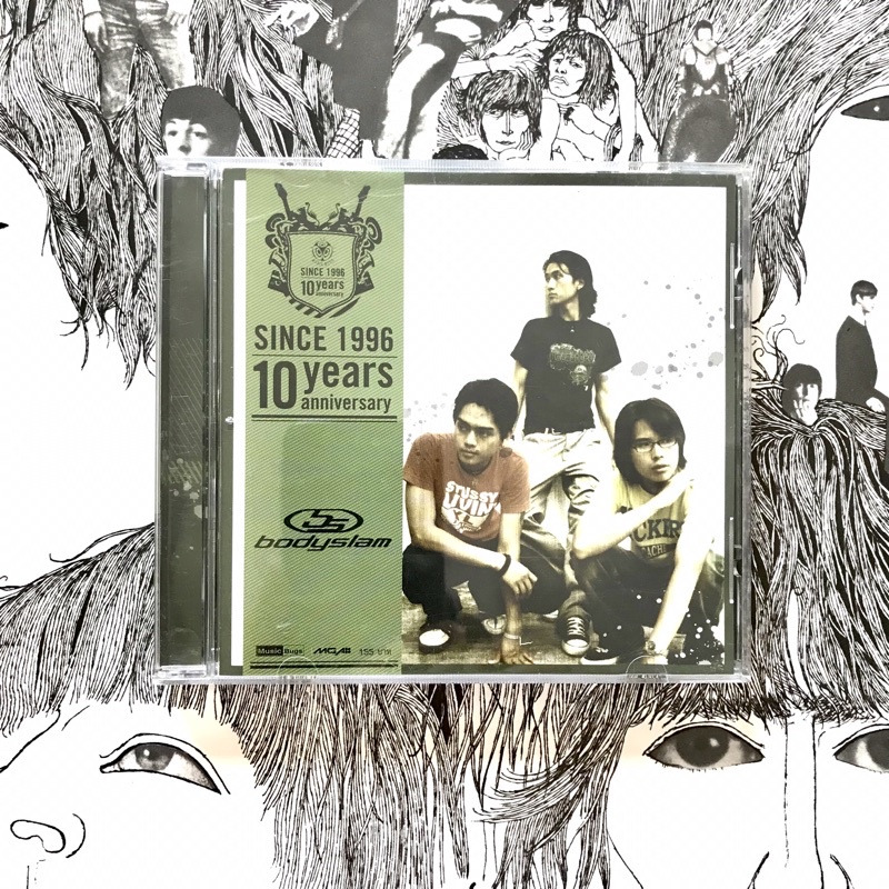CD ซีดีเพลง Bodyslam อัลบั้ม Since 1996 (10 Years Anniversary)