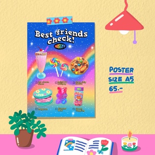 Poster best friend check