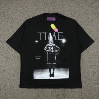 ผ้าฝ้าย 100%COTTONเสื้อยืด พิมพ์ลาย KOBE BRYANT 1802 ปลอดสารพิษ สําหรับผู้ชาย sizes-5xl