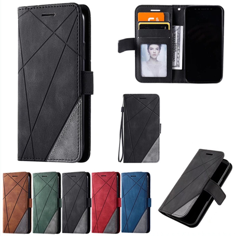 ซองหนังสําหรับ Xiaomi Redmi 7 8 7A 8A 9lite A3 Note7 Note8 Pro Note8T CC9 CC9E พลิกหนังเคสโทรศัพท์กร