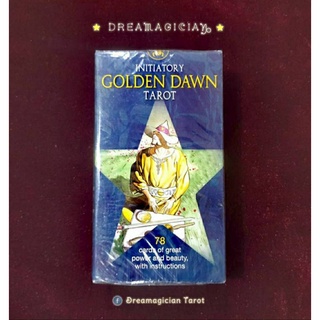 Initiatory Golden Dawn Tarot ไพ่ยิปซีแท้ลดราคา ไพ่ทาโร่ต์ ไพ่ออราเคิล Tarot Oracle Card Deck