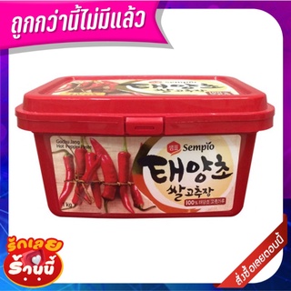 เซมเพียว โกชูจัง ฮอทเปปเปอร์เพสท์ พริกแกงเกาหลี 1000 กรัม Sempio Gochujang Hot Pepper Paste Korean Chilli Sauce 1000g