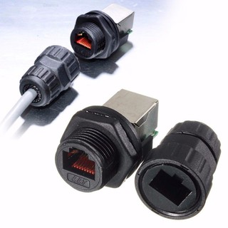 Dharma ใหม่ อุปกรณ์เชื่อมต่อเครือข่าย RJ45 IP68 AP กันน้ํา ทนทาน รู 10 มม. 8 แกน