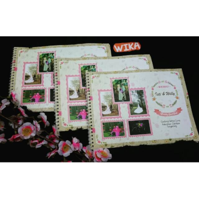 หนังสือแขกแต่งงาน Rp. 60,000