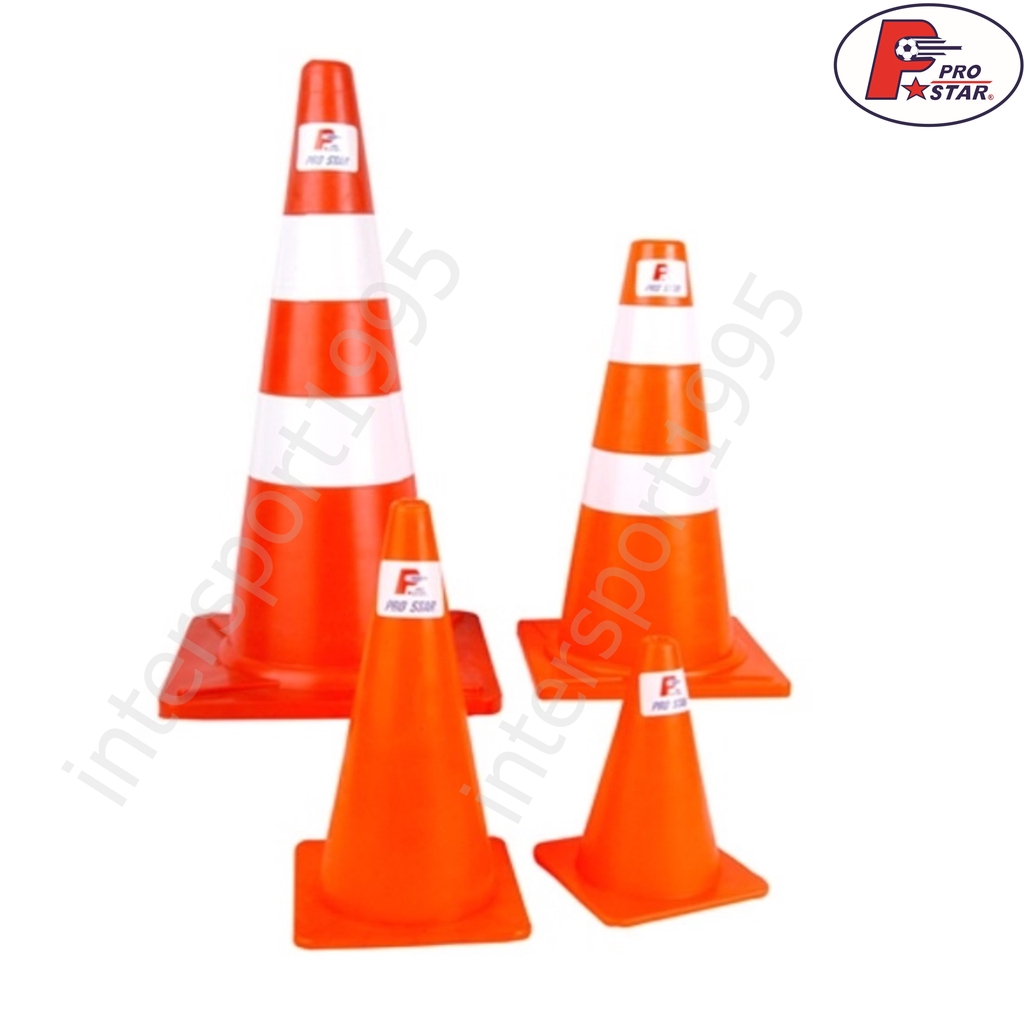 กรวยจราจร กรวยซ้อมบอล PRO STAR 25-50 ซม.