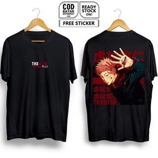[S-5XL]【100% cotton】เสื้อยืด พิมพ์ลายอนิเมะญี่ปุ่น JUJUTSU KAISEN WASUKE GOJO SHOKO LEIRI KIYOTAKA AKARI Japantach GOJO