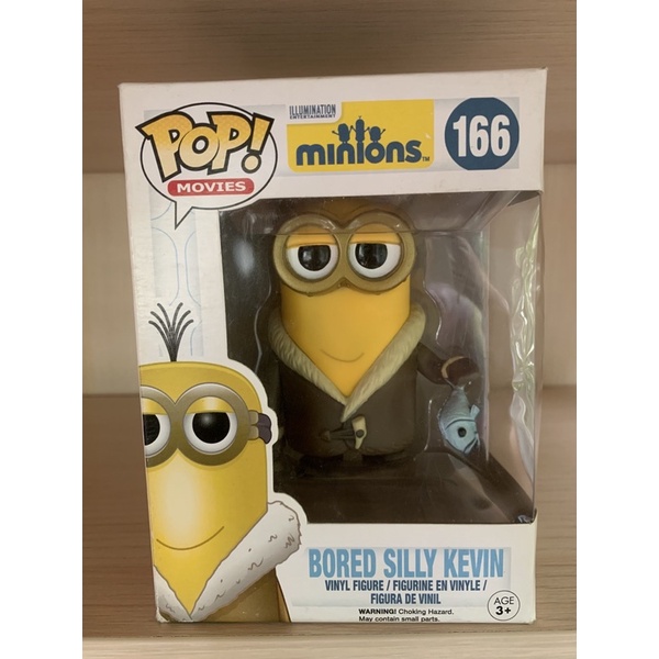 FUNKO POP MINIONS BORED SILLY KEVIN #166