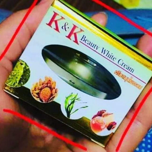 ครีมสมุนไพรรวม K&K Beauty White Cream