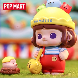 Popmart MINICO My Toy Party Series กล่องสุ่ม ตุ๊กตาฟิกเกอร์ เครื่องประดับ