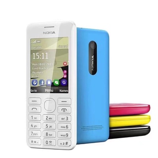 🔥📱โทรศัพท์มือถือรุ่น Nokia206 ระบบ DualSIM จอ2.4 รองรับ 4G ปุ่มกดใหญ่สะใจ กดง่าย เห็นชัด