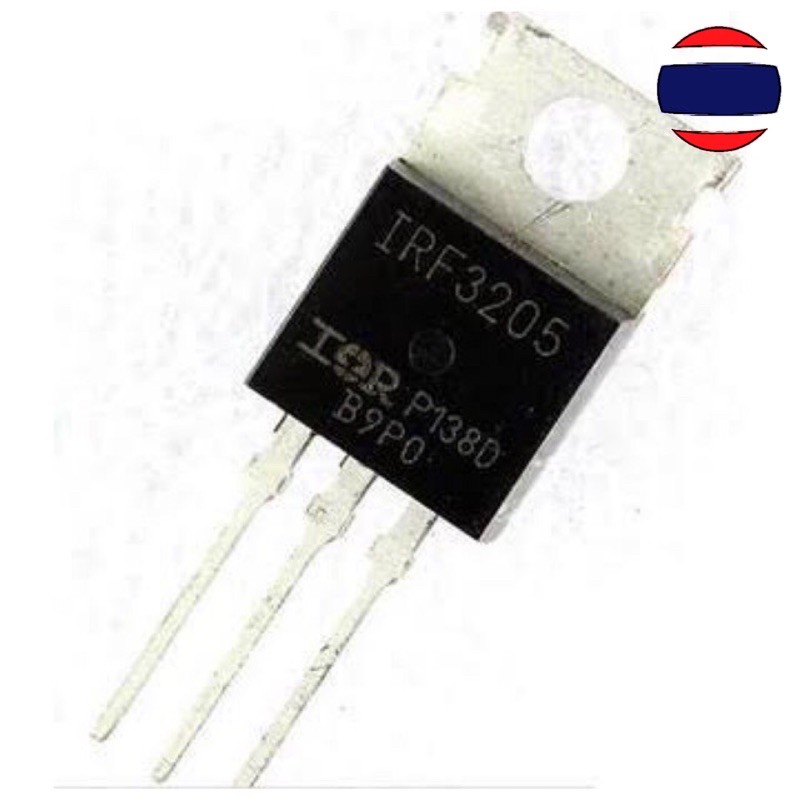 1pcs มอสเฟส IRF3205 IRF3708 IRF3710 IRF3808 IRF3205PBF MOSFET MOSFT 55V 98A 8mOhm 97.3nC TO-220
