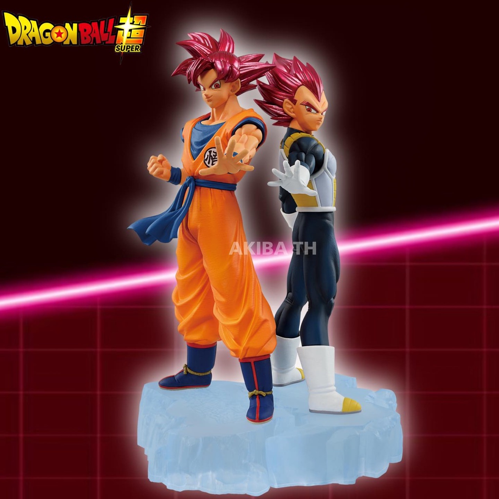 🇯🇵มือ1 แมวทอง😾ล็อตญี่ปุ่น ของแท้💯DRAGON BALL Z DOKKAN BATTLE 7TH ANNIVERSARY - Super Saiyan God Son Goku x Vegeta