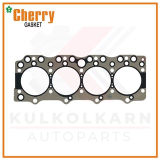 CHERRY ปะเก็นฝาเหล็ก ISUZU NKR, NK110 เครื่อง 4BE1 (S0116SS)