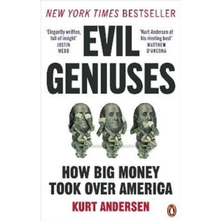 หนังสือใหม่พร้อมส่ง EVIL GENIUSES: THE UNMAKING OF AMERICA - A RECENT HISTORY