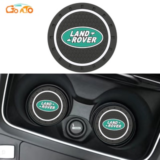 GTIOATO ที่รองแก้วน้ําในรถยนต์ แผ่นรองกันลื่น สำหรับ Land Rover Defender Range Rover Discovery Evoque