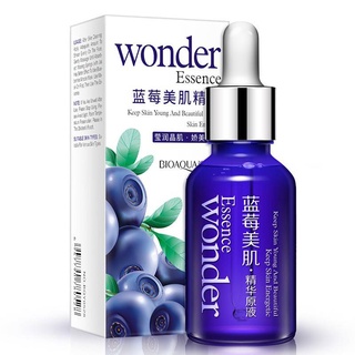 " เซรั่มบลู " หรือ " เซรั่มบลูเบอร์รี่ " BIOAQUA Wonder Essence Serum