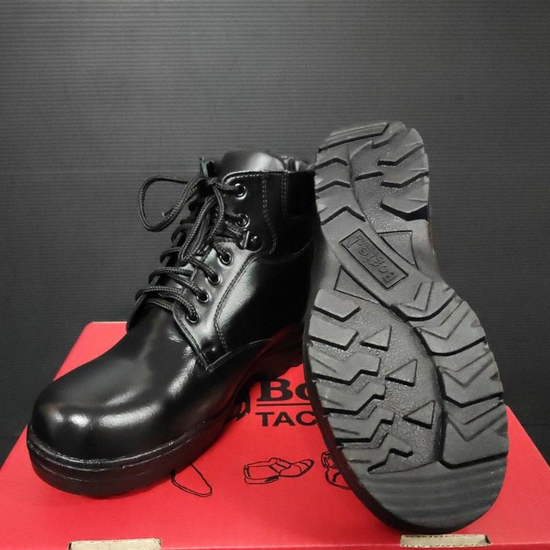 รองเท้าหุ้มข้อสั้นสีดำ รุ่น POLICE รองเท้าประกอบเครื่องแบบ (ระเบียบใหม่)ของ BOGIE.1เเท้100%