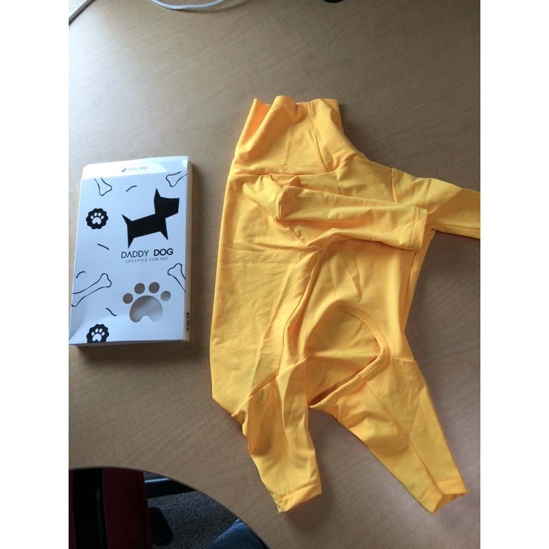 daddy dog ชุดกันขนร่วงสุนัขไซต์ M+F