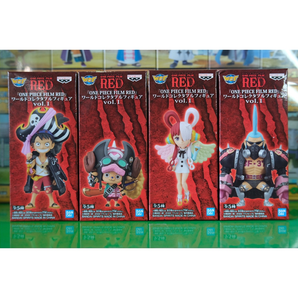 WCF one piece Film Red Vol.1 ฟิล์ม เรด ของแท้ญี่ปุ่น มือ 1 แมวทอง ...