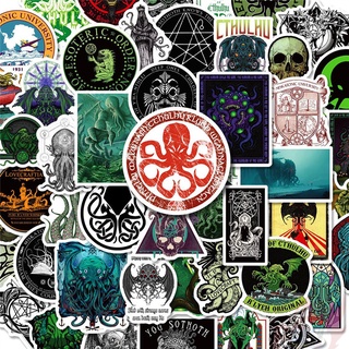 ❉ Great Cthulhu Series 01 Cthulhu Mythos สติ๊กเกอร์ ❉ 50Pcs/set DIY Fashion Mixed Waterproof Doodle Decals สติ๊กเกอร์