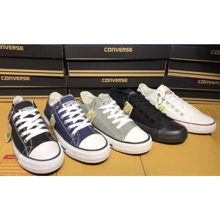 Coverse All Star 🌟 ข้อสั้น : สีดำ กรม ดำล้วน เทา ขาว