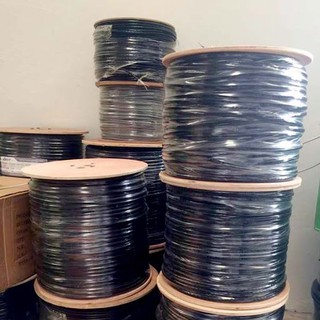 UTP Cable Lan Cat6 Outdoor 100M สายแลน (ภายนอกอาคาร) ยาว 100 เมตร (Black)