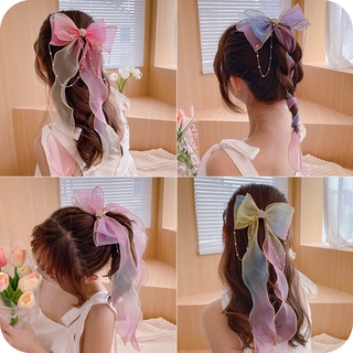 Korean Bowknot Princess Hair Clip Fashion Hair Accessories Simple and Versatile