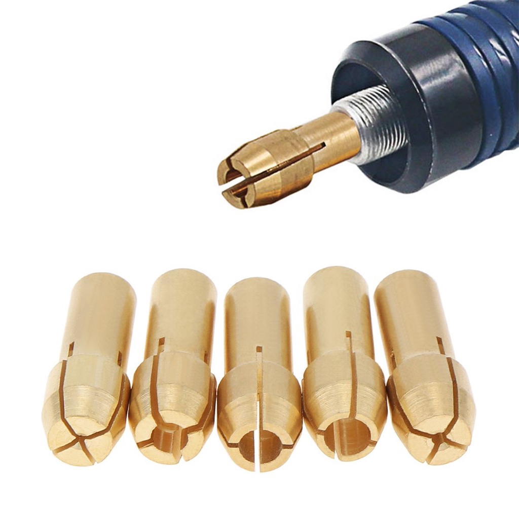 อะแดปเตอร์หัวจับดอกสว่าน ขนาดเล็ก 1.0 1.6 2.4 3.0 3.2 มม. สําหรับสว่านทองแดง 5 ชิ้น - รูปที่ 4