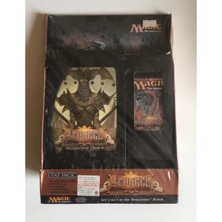 MTG Magic the Gathering Fat Pack Scourge สภาพใหม่ ซีล พลาสติคยังคลุม มีรอยย่นเล็กน้อย