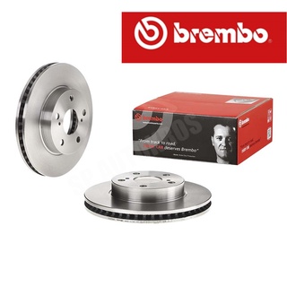 จานเบรค BREMBO TOYOTA HILUX VIGO [2WD]  โตโยต้า ไฮลักซ์ วีโก้] ปี 09-14 (ราคาต่อ 1 ใบ)