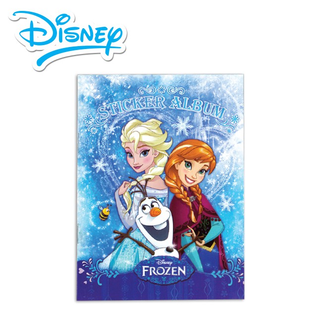 Disney สติ๊กเกอร์ 3 LAYER FROZEN (3 LAYER STICKER SET :FROZEN) 1 ห่อ