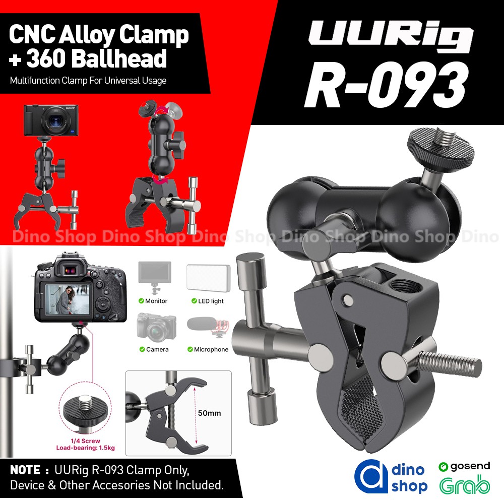 Ulanzi R093 ที่หนีบอเนกประสงค์