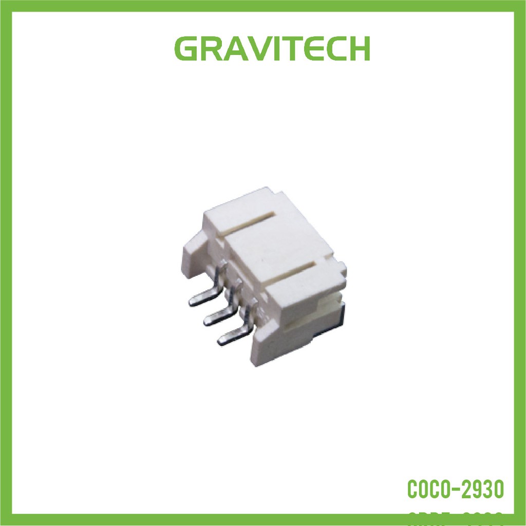 [Gravitechthai]2.00mm 3-PIN JST PH Connector Right Angle SMD