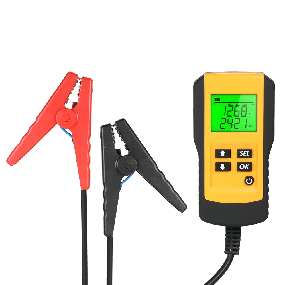12V LCD Digital Car Battery Analyzer Automotive Vehicle Battery ...