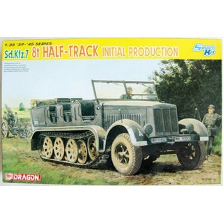 โมเดลประกอบ Dragon Models 1/35 DRA6466 SD.KFZ.7 8T HALF-TRACK INITIAL