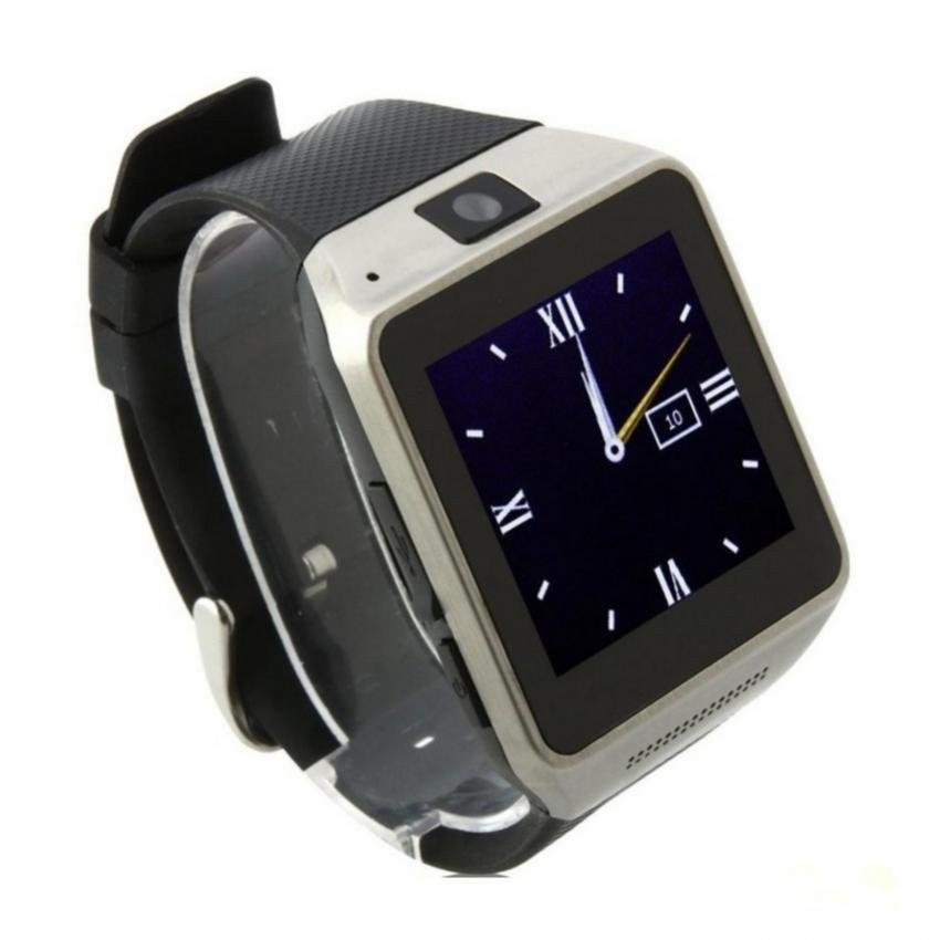 Smart Watch Z นาฬิกาโทรศัพท์ Smart Watch รุ่น DZ09 Phone Watch (สีเงิน)