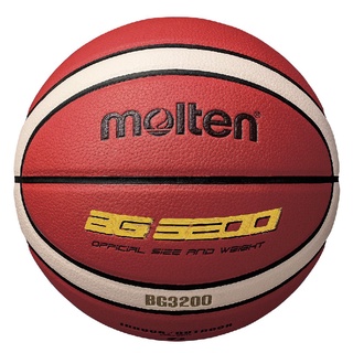 MOLTEN BG3200  บาสเกตบอลหนัง PU เบอร์7 Indoor/Outdoor Basketball บาสเกตบอล ของแท้ ***แถมเข็ม+ตาข่ายใส่บอล**