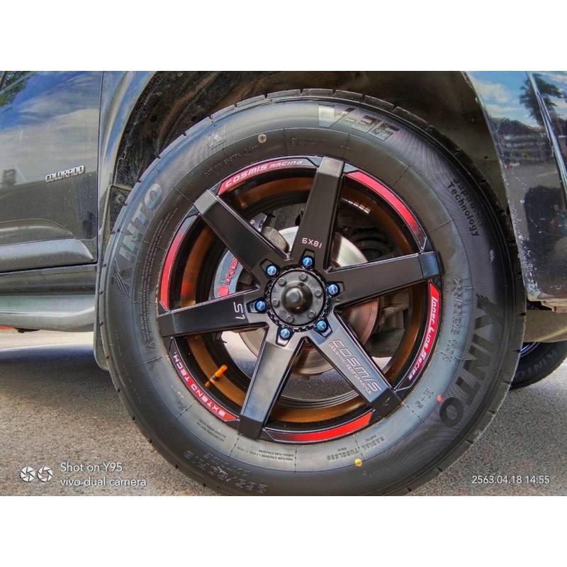 ล้อ Cosmis S1 ขอบ18/20 6h139 ล้อแท้ เบาทนทาน รับประกัน6 ปี เทคโนโลยี Extend tech