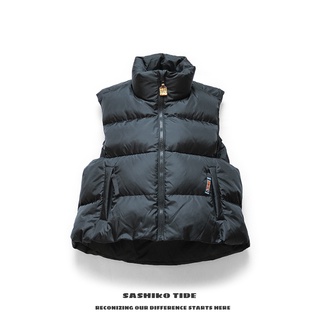 51CK 21AW KAPITAL Pingtian Hehong Yu Wenle retro casual stand collar thickened loose down vest