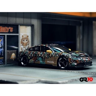 Porsche Taycan Turbo S NaRaYa 1:64 MINI GT