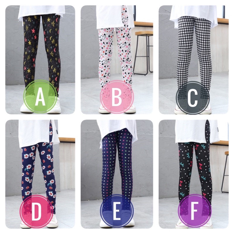 เลกกิ้งเด็ก / Size 100-160 / legging เด็ก / เลคกิ้งเด็ก